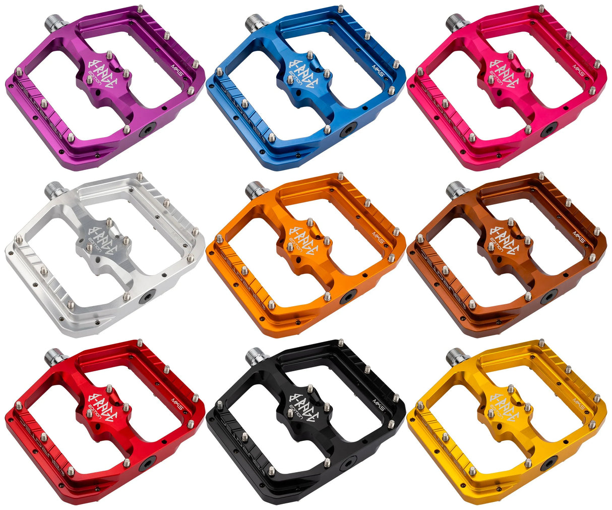 Flat MK5 B-Rage Pedals - פדלים פלאטים אקסטרה רחבים עם עוד יותר אחיזה