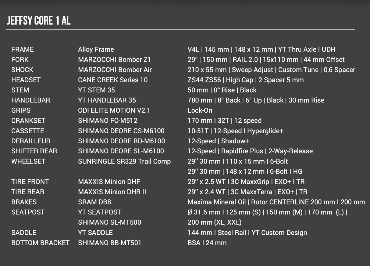 Jeffsy Core 1 - ג'פסי קור 1