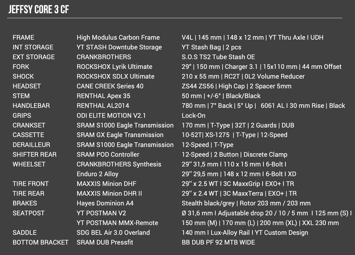 Jeffsy Core 3 - ג'פסי קור 3