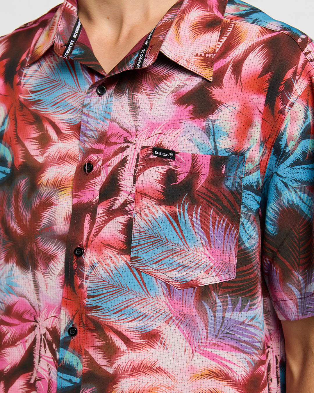 חולצת רכיבה קצרה גברים Tech Party | Nebula - DHaRCO