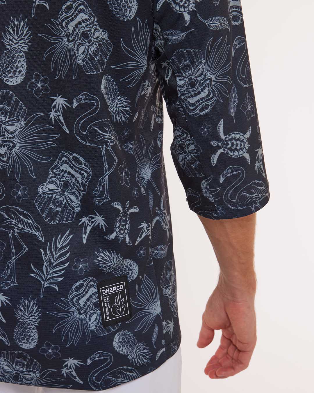 חולצת רכיבה 3/4 גברים Dark Fraser V24 - DHaRCO