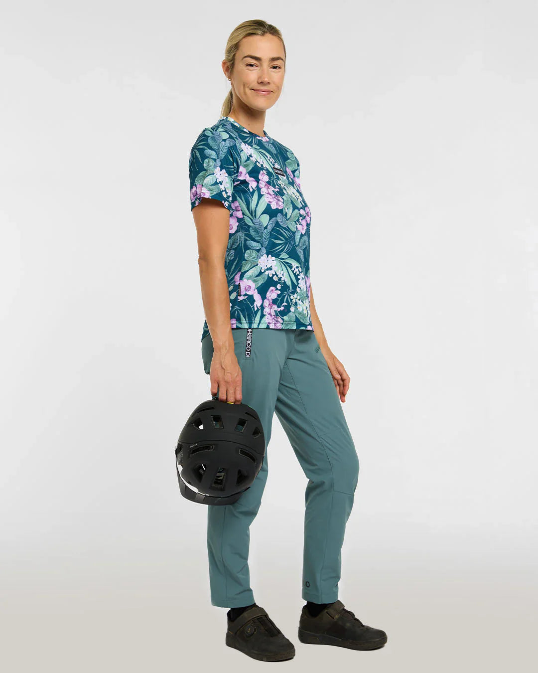 חולצת רכיבה קצרה נשים | Wild Orchid - DHaRCO