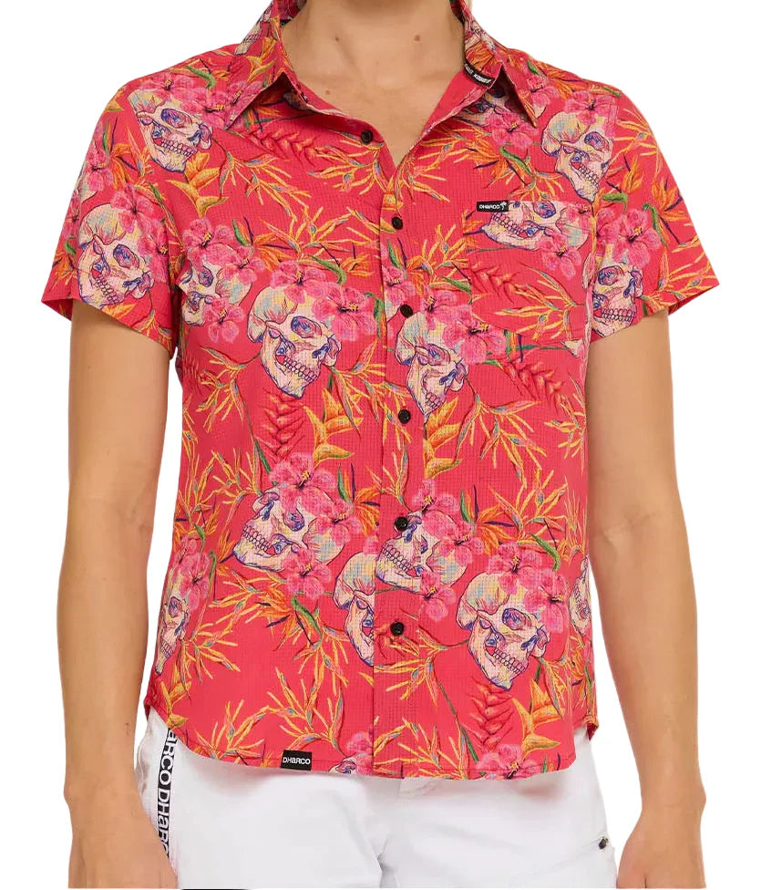 חולצת רכיבה קצרה נשים Tech Party | Paradise - DHaRCO