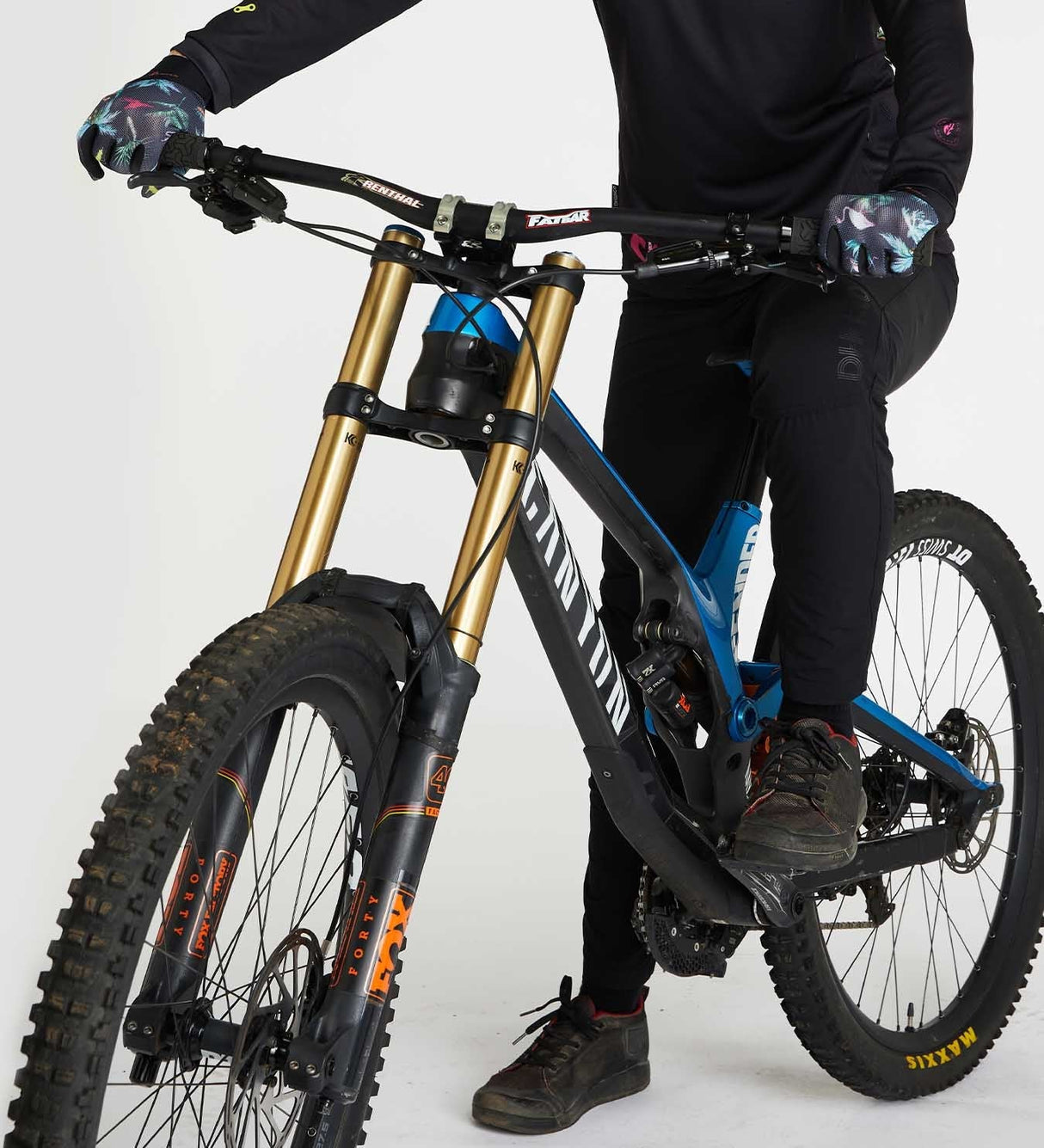 מכנס רכיבה ארוך נשים Gravity | Black - DHaRCO