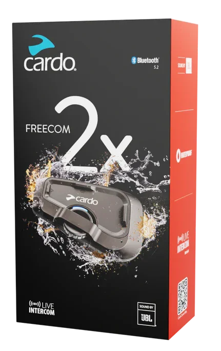 דיבורית Bluetooth לקסדה CARDO FREECOM 2X JBL - Cardo