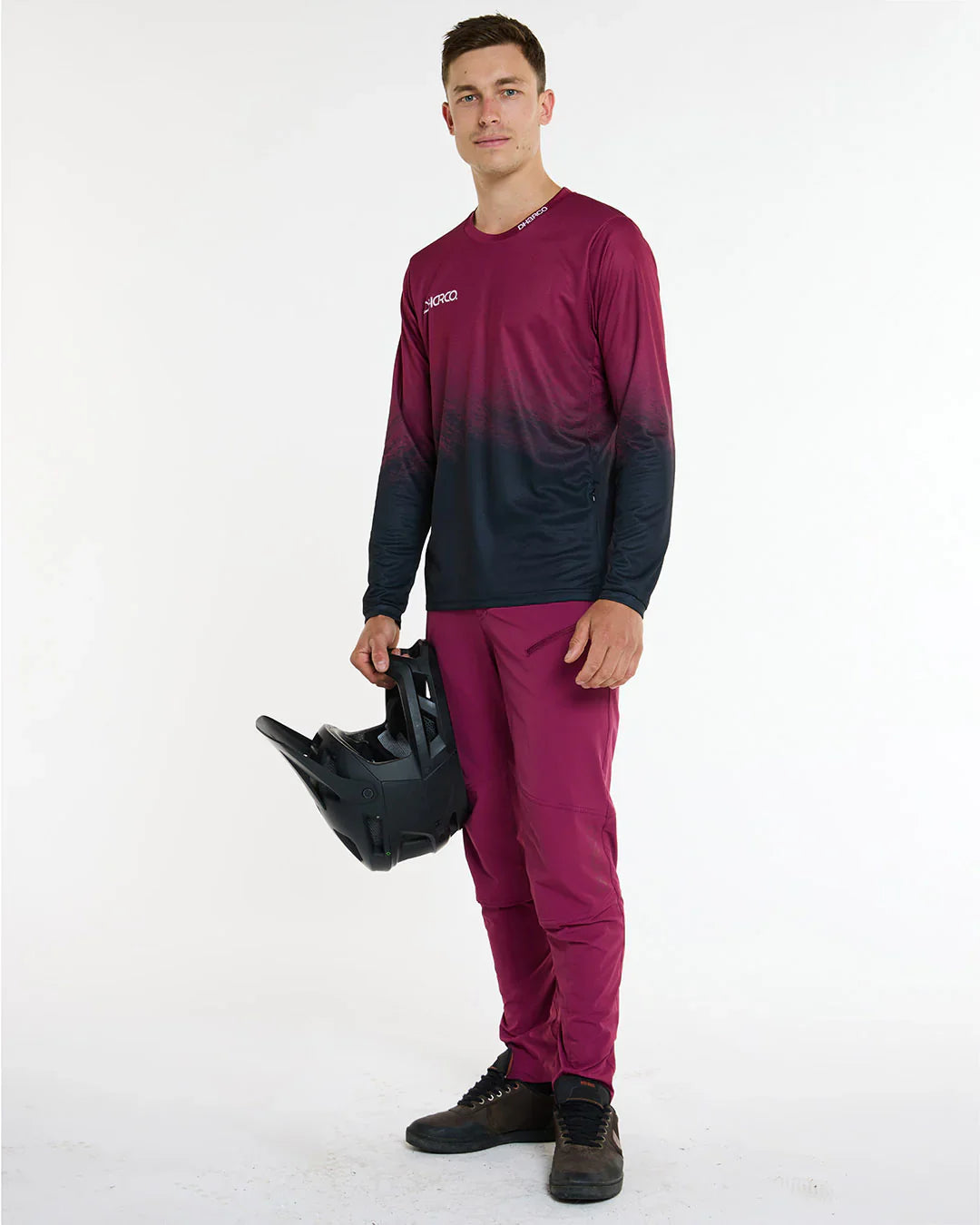 מכנס רכיבה ארוך גברים Gravity | Sangria - DHaRCO