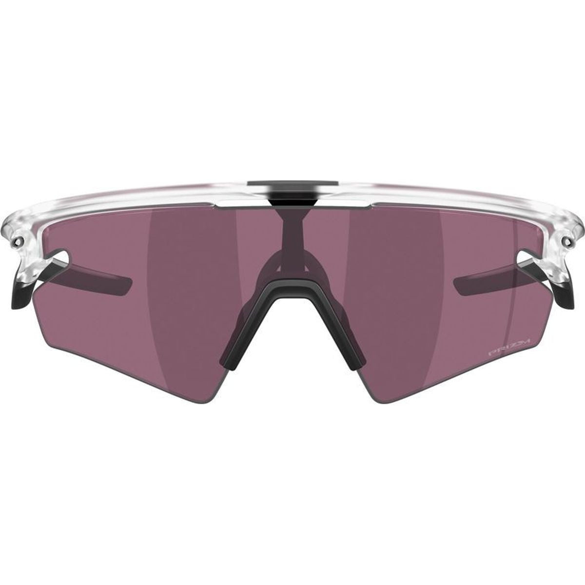 משקפי שמש Oakley Sphaera Slash Prizm Road Black Lenses, Matte Clear Frame - Oakley
