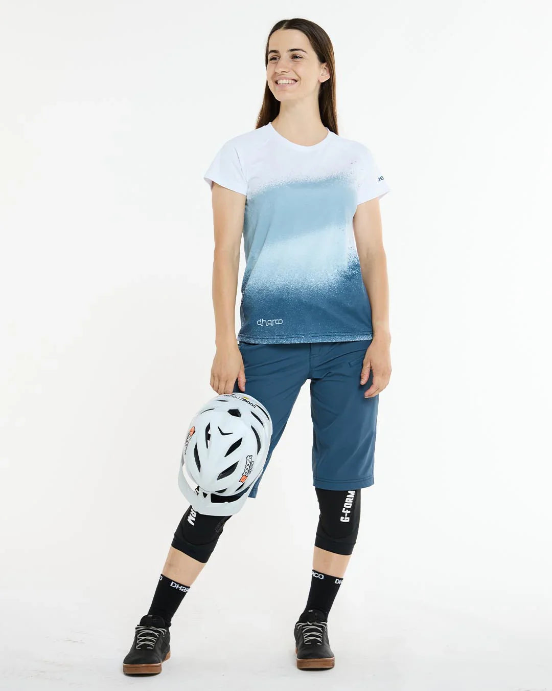 חולצת רכיבה קצרה נשים | Shore - DHaRCO