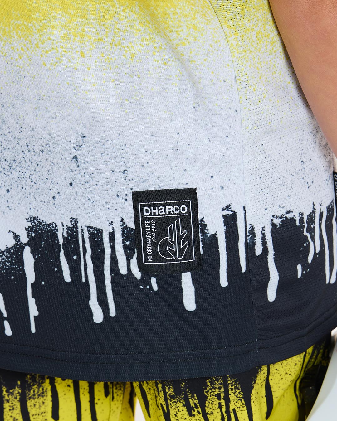 חולצת רכיבה קצרה ילדים Acid Rain - DHaRCO