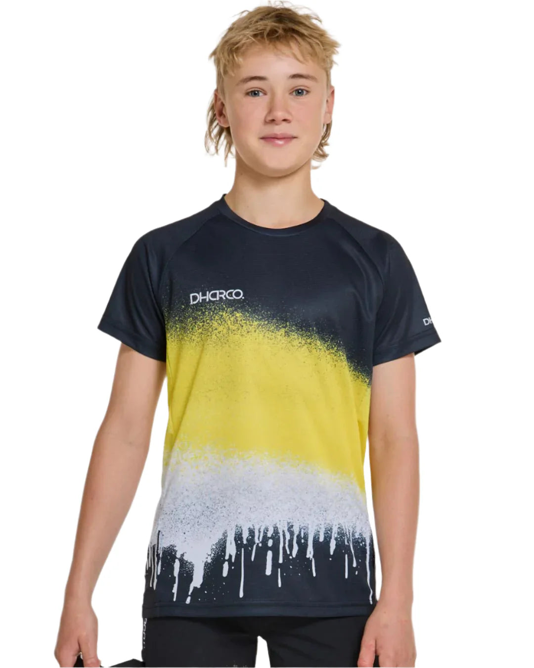 חולצת רכיבה קצרה ילדים Acid Rain - DHaRCO