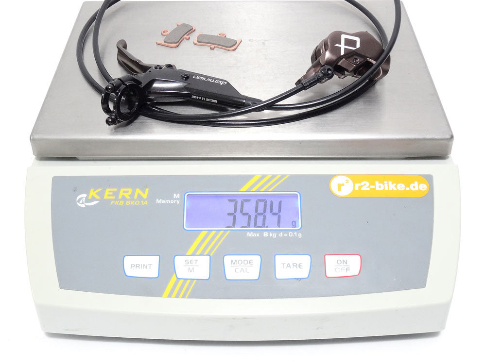 סט ברקסים Hayes Dominion A4 ארבע בוכנות - כולל הרכבה!