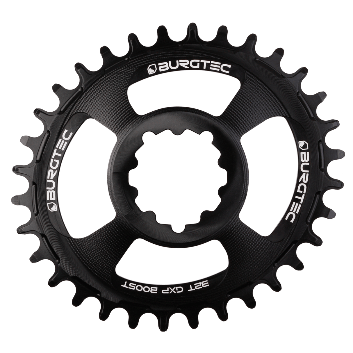 GXP Boost 3MM Offset Thick Thin Chainring 32T - BLACK