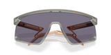 משקפי שמש Oakley BXTR Metal Forge Collection Prizm Grey Lenses, Transparent Grey Ink Frame - Oakley