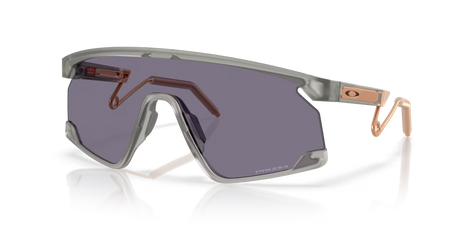משקפי שמש Oakley BXTR Metal Forge Collection Prizm Grey Lenses, Transparent Grey Ink Frame - Oakley