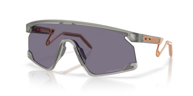 משקפי שמש Oakley BXTR Metal Forge Collection Prizm Grey Lenses, Transparent Grey Ink Frame - Oakley