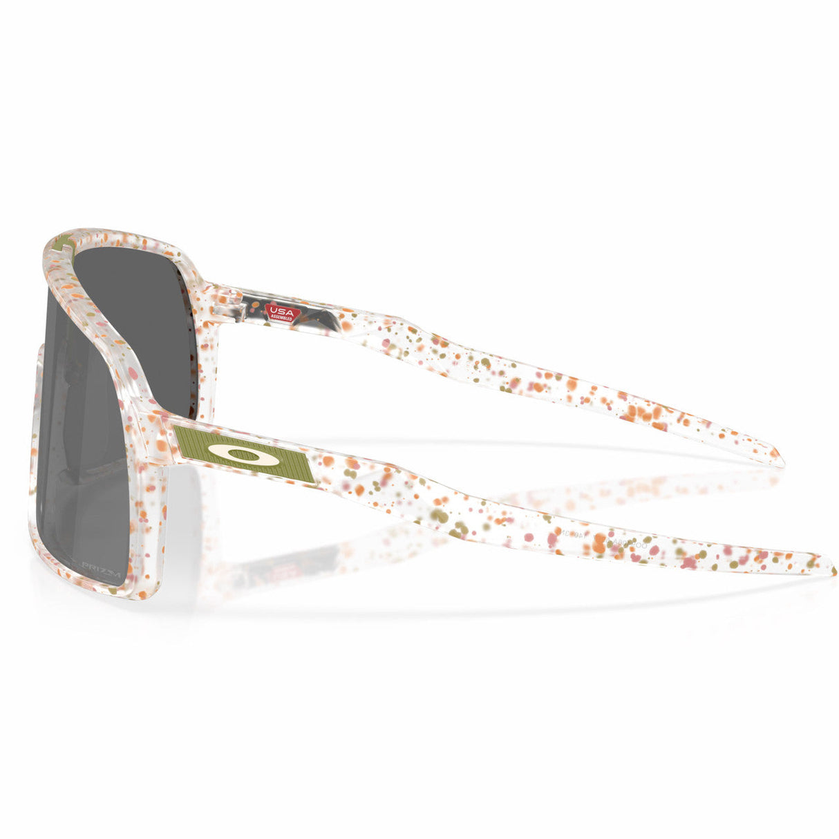 משקפי שמש Oakley Sutro Prizm Black Lenses, Clear Terrazzo Frame - Oakley