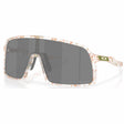 משקפי שמש Oakley Sutro Prizm Black Lenses, Clear Terrazzo Frame - Oakley