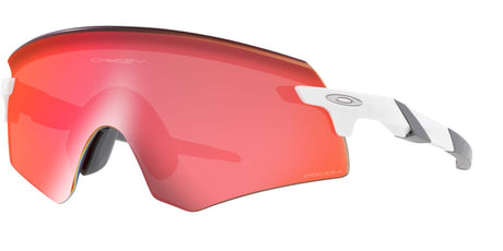 משקפי שמש Oakley Encoder Prizm Trail Torch Lenses, Matte White Frame - Oakley