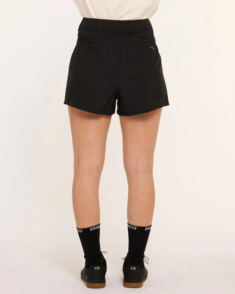 מכנס נשים קצר Pit | Black - DHaRCO