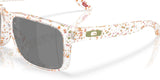 משקפי שמש Oakley Holbrook Prizm Black Polarized Lenses, Clear Terrazzo Frame - Oakley