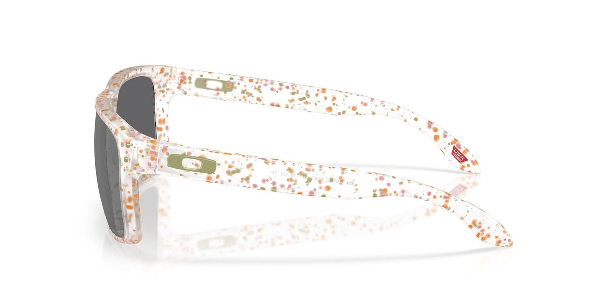 משקפי שמש Oakley Holbrook Prizm Black Polarized Lenses, Clear Terrazzo Frame - Oakley