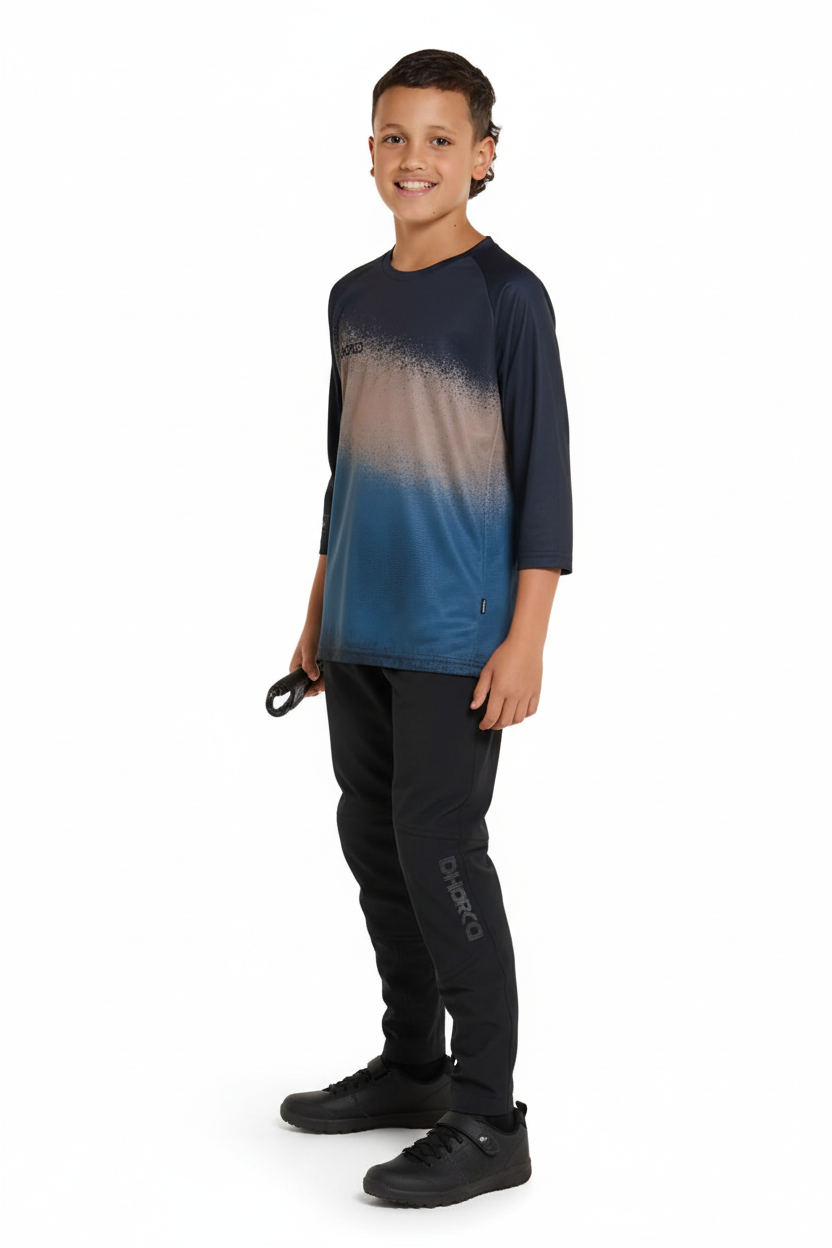 סט מכנס וחולצה DHaRCO Gravity | Dusty Black ילדים - DHaRCO