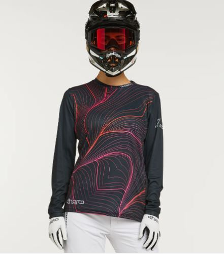 חולצת רכיבה ארוכה נשים Gravity | Xanadu - DHaRCO