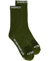 גרביי רכיבה Crew | Gorilla Green - DHaRCO