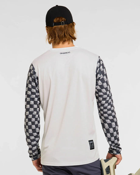 חולצת רכיבה ארוכה גברים Gravity | Offset - DHaRCO