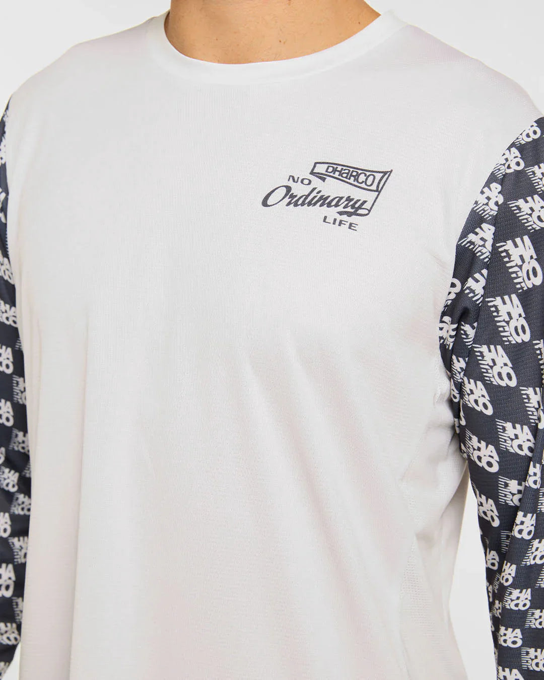 חולצת רכיבה ארוכה גברים Gravity | Offset - DHaRCO