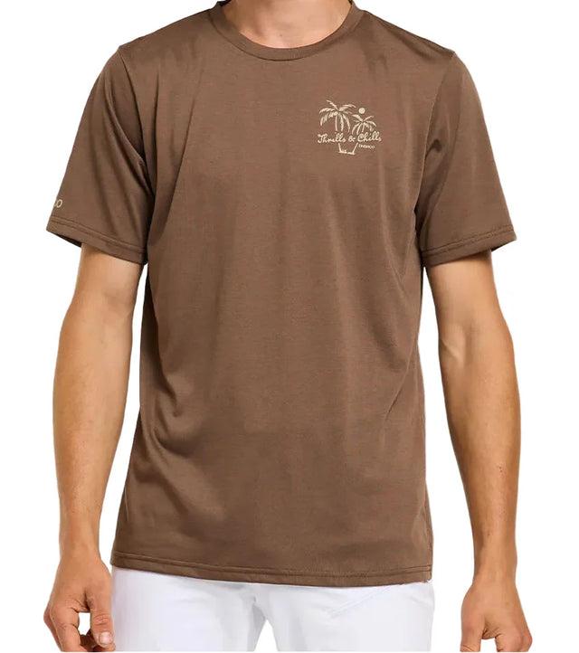 חולצת רכיבה קצרה גברים Tech Tee | Husk - DHaRCO