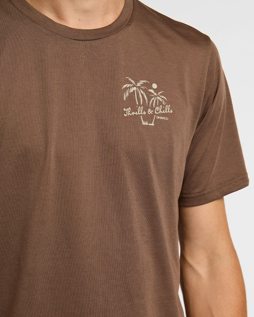 חולצת רכיבה קצרה גברים Tech Tee | Husk - DHaRCO