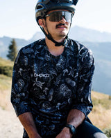 חולצת רכיבה 3/4 גברים Dark Fraser V24 - DHaRCO