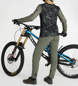 חולצת רכיבה ארוכה נשים Gravity Camo Blades - DHaRCO