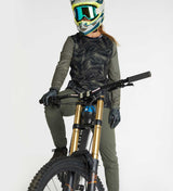 חולצת רכיבה ארוכה נשים Gravity Camo Blades - DHaRCO