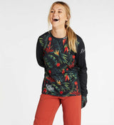 חולצת רכיבה ארוכה נשים Gravity Tropical DH - DHaRCO