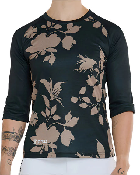 חולצת רכיבה נשים 3/4 Louis - DHaRCO