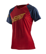חולצת רכיבה קצרה נשים MTB 2.0 Copper - Leatt