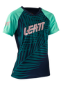 חולצת רכיבה קצרה נשים MTB 2.0 Jade - Leatt