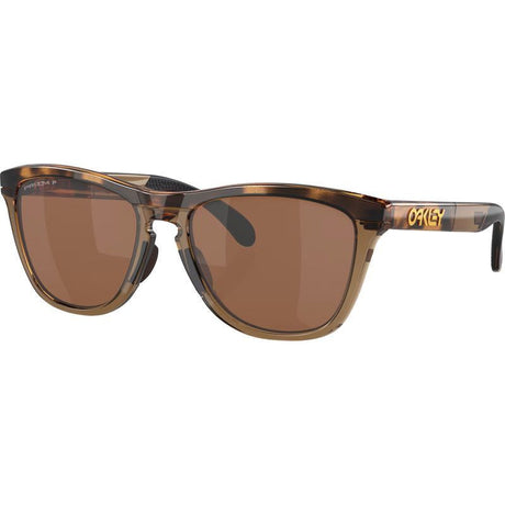 משקפי שמש Oakley Frogskins Range Prizm Tungsten Polarised Lenses, Brown Tortoise/Brown Smoke Frame - Oakley