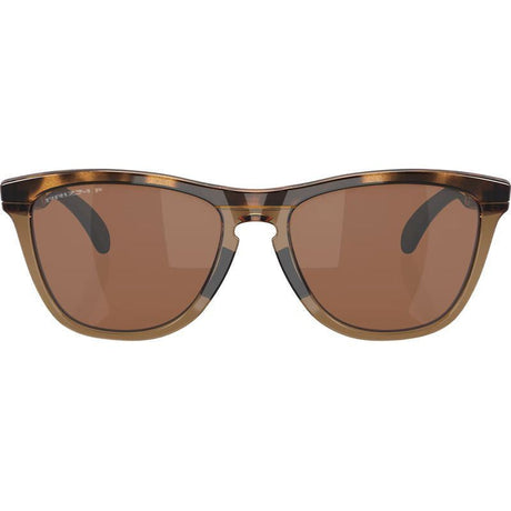 משקפי שמש Oakley Frogskins Range Prizm Tungsten Polarised Lenses, Brown Tortoise/Brown Smoke Frame - Oakley