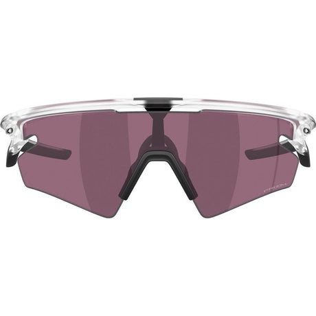 משקפי שמש Oakley Sphaera Slash Prizm Road Black Lenses, Matte Clear Frame - Oakley