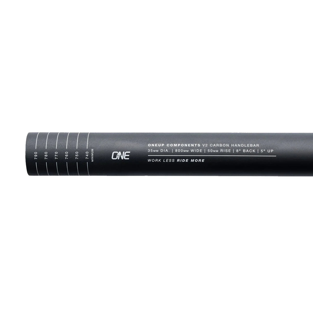 כידון קרבון V2 OneUp שחור 800/35 גובה 35 מ"מ - OneUP