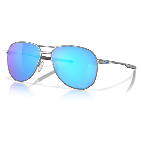 משקפי שמש Oakley Full Rim Aviator CONTRAIL Prizm Sapphire Lenses, Satin Chrome Frame - Oakley