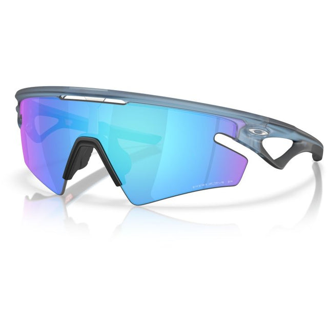 משקפי שמש Oakley Sphaera Slash Prizm Sapphire Polarized Lenses, Matte Transparent Stonewash Frame - Oakley